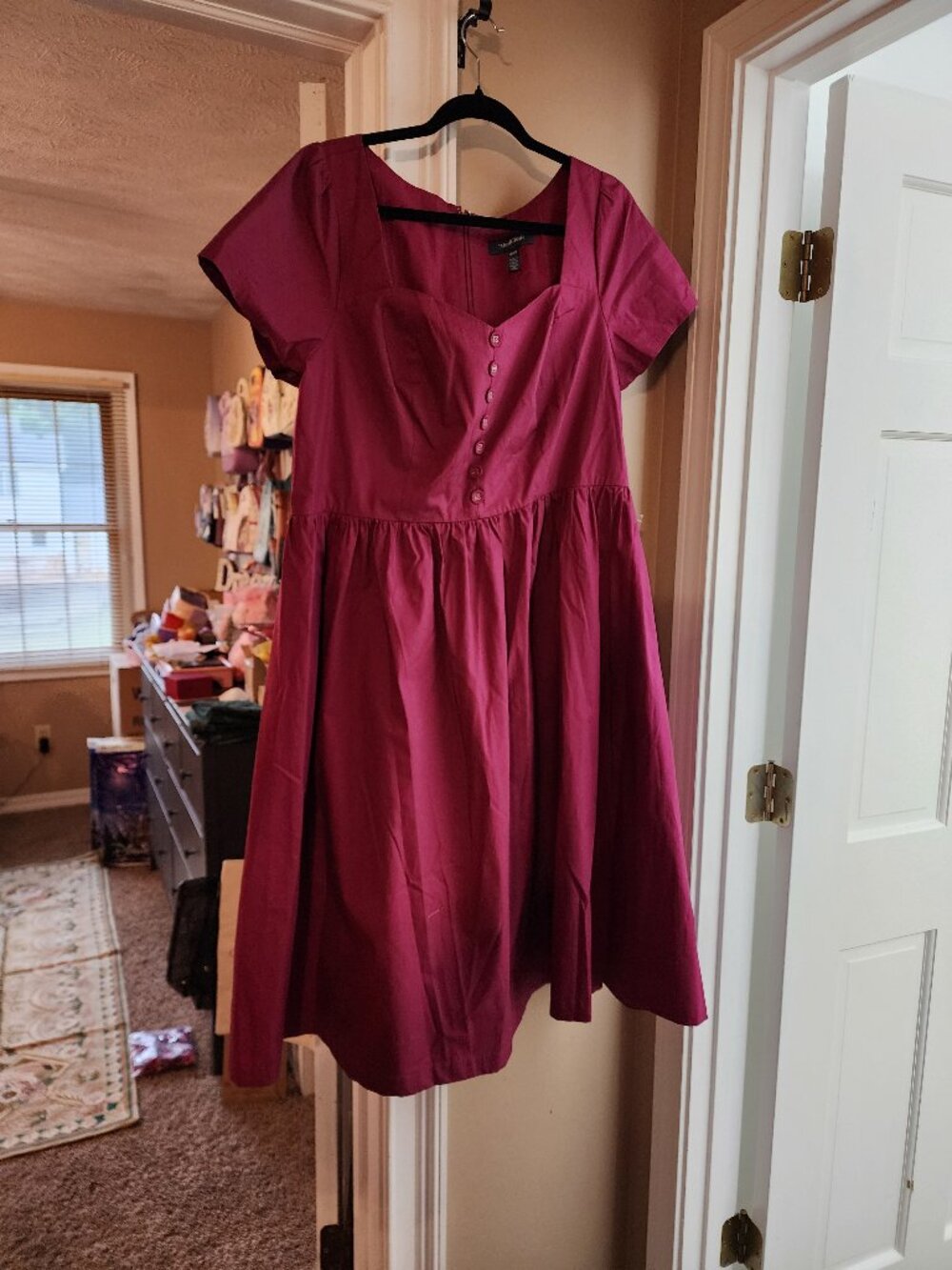 Modcloth Retro Cotton Dress